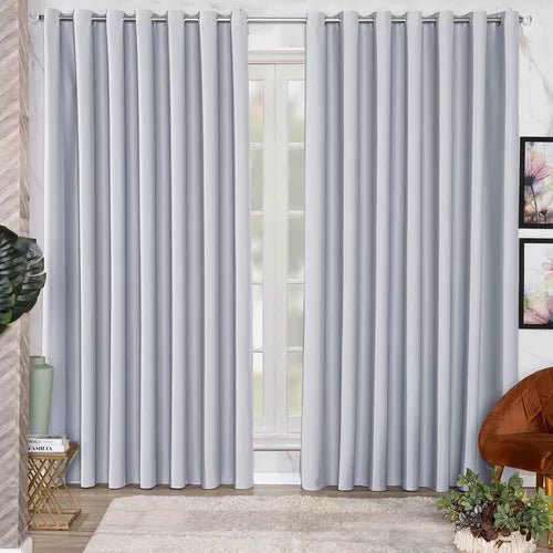 23124A - OFERTAS DA SEMANA - Cortina Blackout Americano Tecido, 150 x 250 Sala e Quarto.
