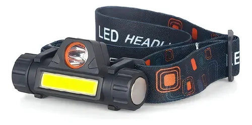 300925A - OFERTAS DA SEMANA - Lanterna De Cabeça Testa Capacete Ajustável Recarregável Led Forte Cor Da Luz Branca Com Imã Led T6 + 1 Led Diggicom