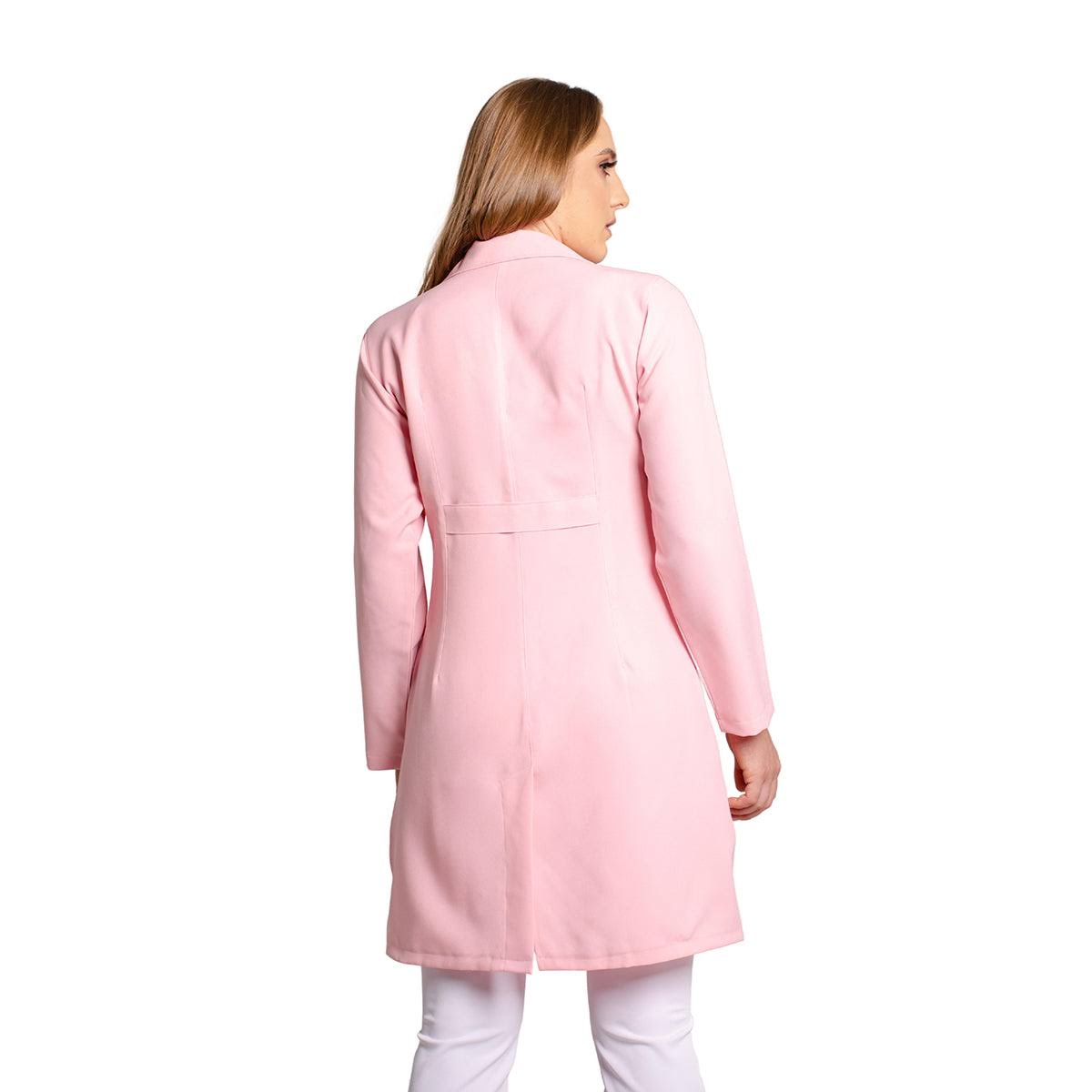 811003 - OFERTAS RELÂMPAGO - Jaleco Fem. Tecido Oxford Gola Normal Manga Longa.