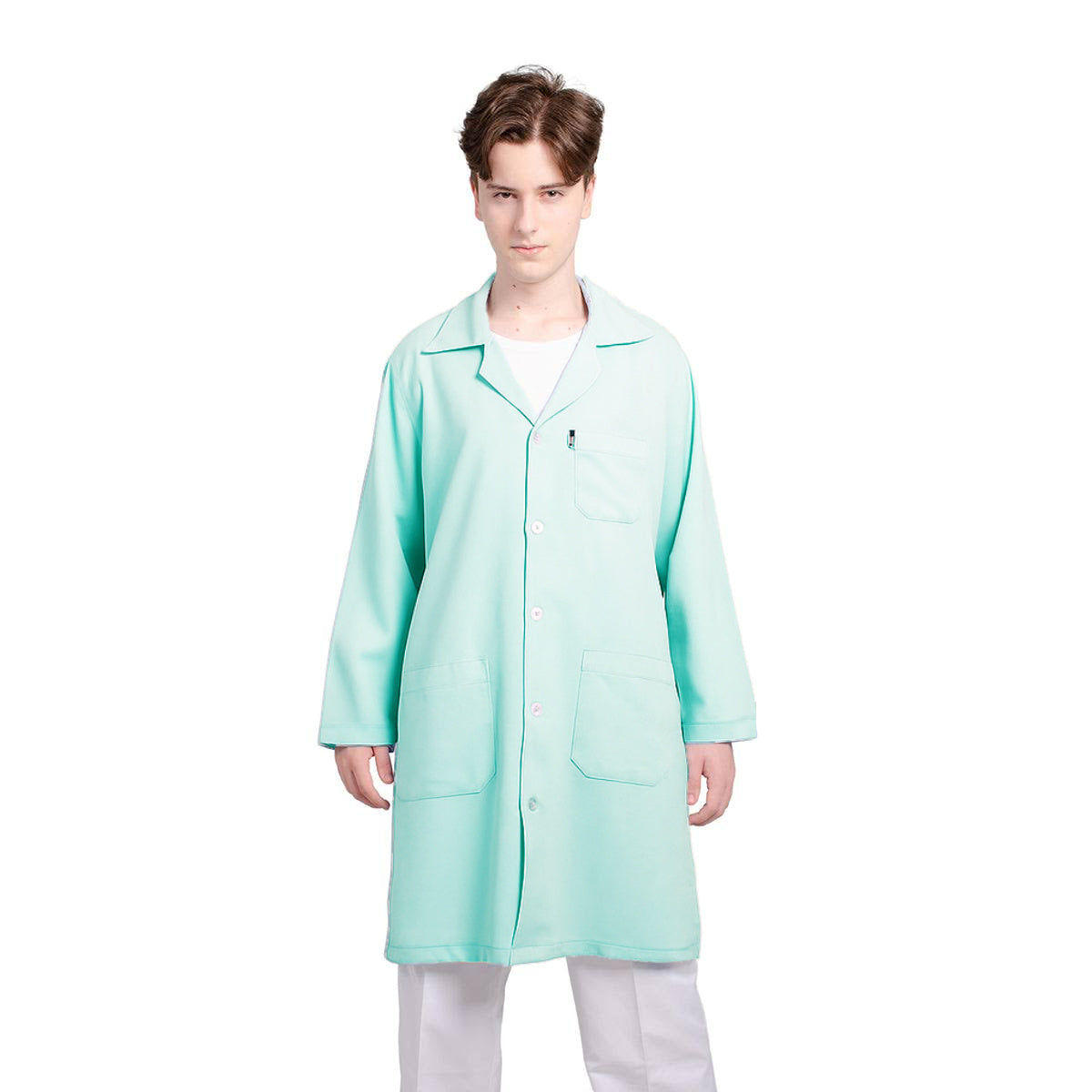 911001 - OFERTAS RELÂMPAGO  - Jaleco Masc. Oxford Gola Normal Manga Longa.