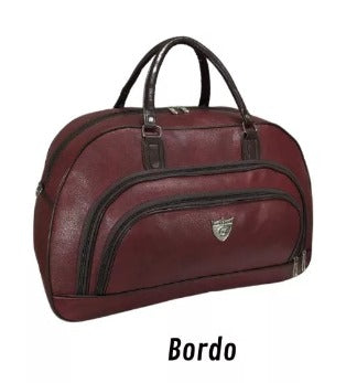 16103E - OFERTAS DA SEMANA - Bolsa Mala De Mão Viagem Grande Couro Sintetico.