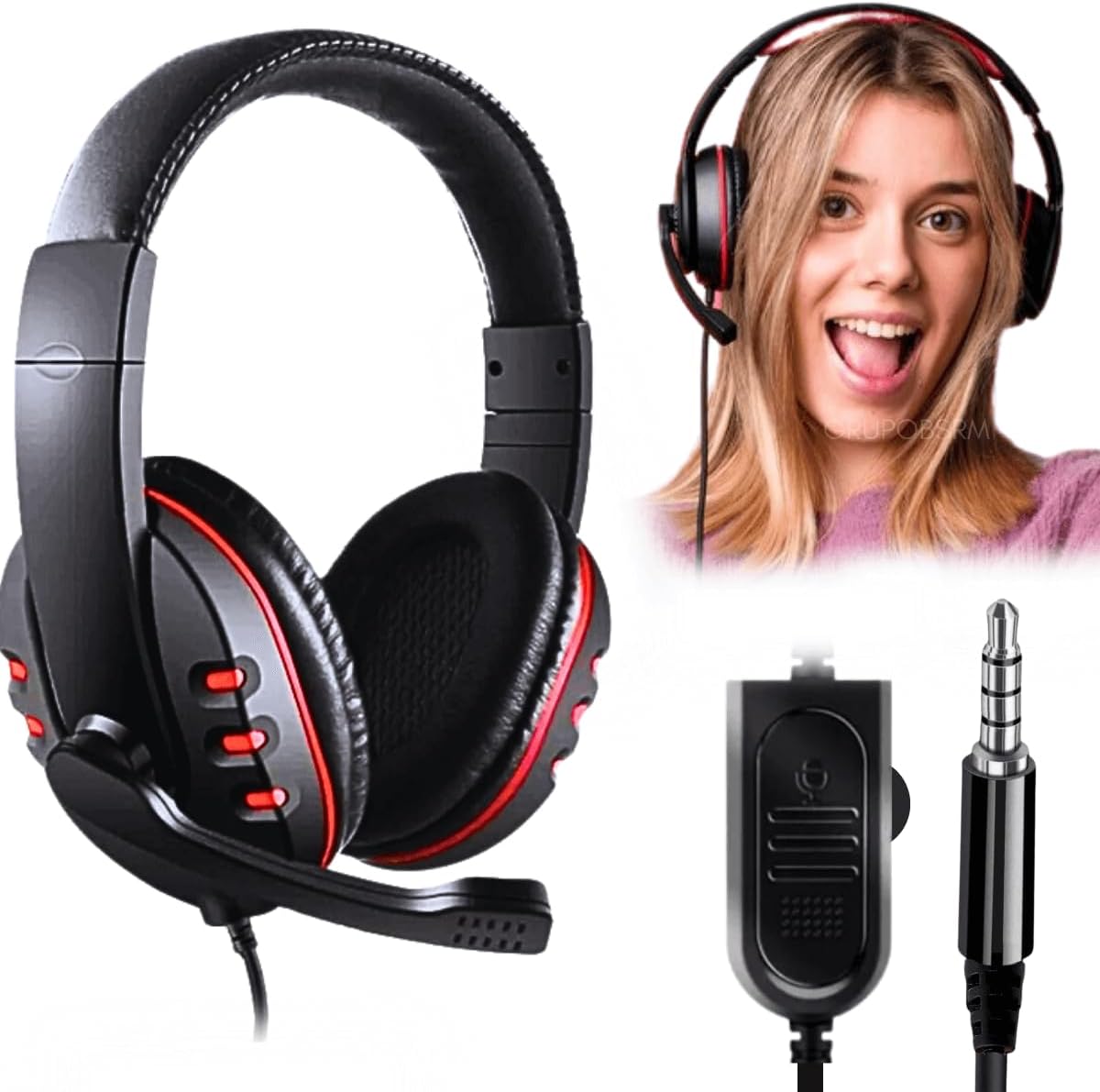 20113E - OFERTAS DA SEMANA - Fone Gamer com fio