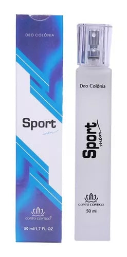 604321- QUEIMA DE ESTOQUE - Deo Colônia Sport 50ml Masculino.